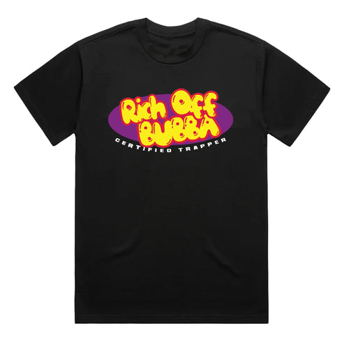 Black Rich Off Bubba Tee