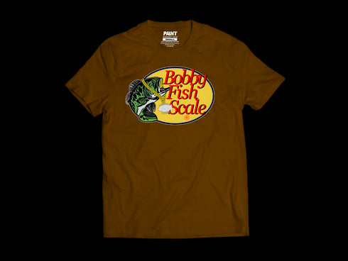 Brown OG Fishscale Tee