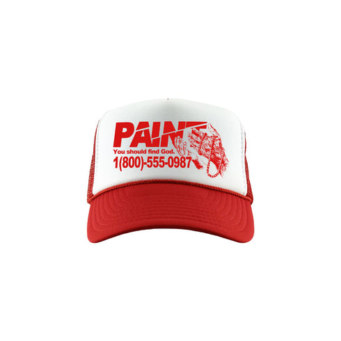 Red Find God Trucker