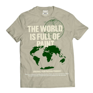 Tan World Tee