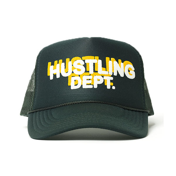 Green Hustling Trucker Hat