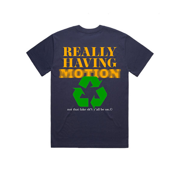 Navy Having Motion Tee
