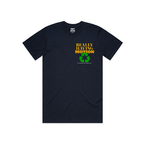 Navy Having Motion Tee