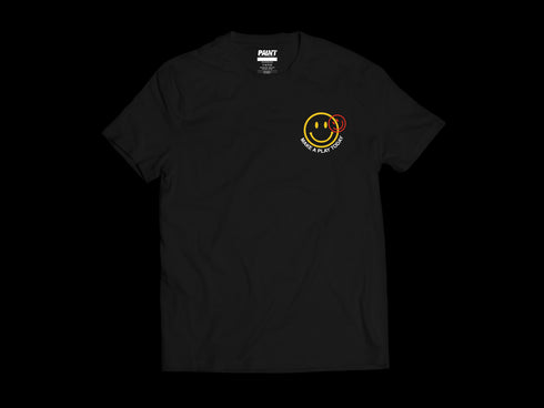 "Make A Play" Black Tee