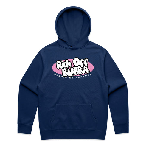Navy Rich Off Bubba Hoodie