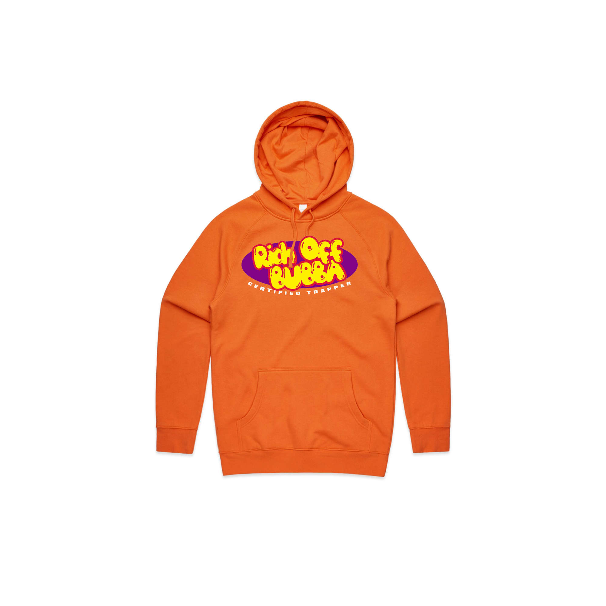 Orange Rich Off Bubba Hoodie | ThePaintBrand by PaintBoyGav™ – Paint by  PaintBoyGav™